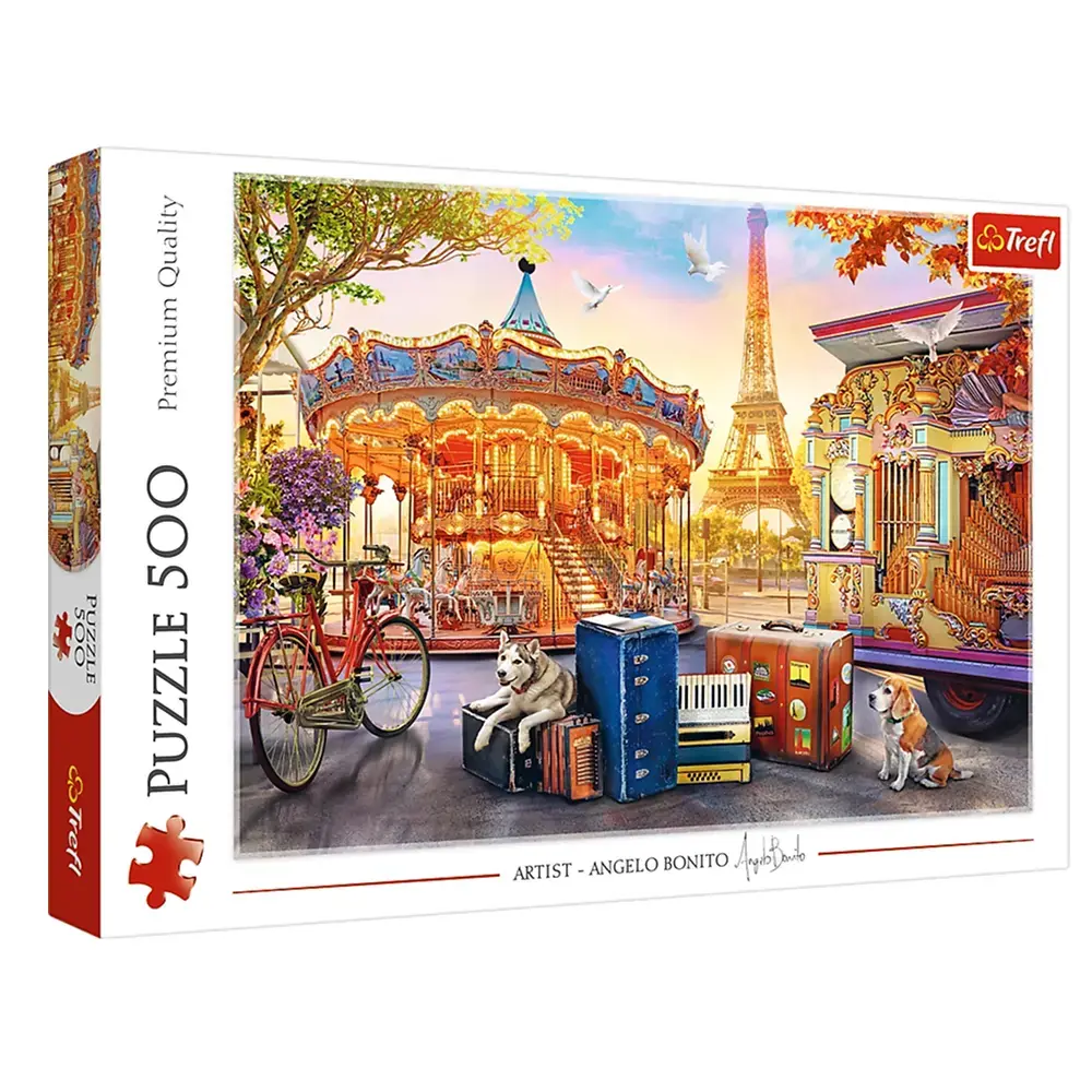 Puslespil Cat family 500 brikker