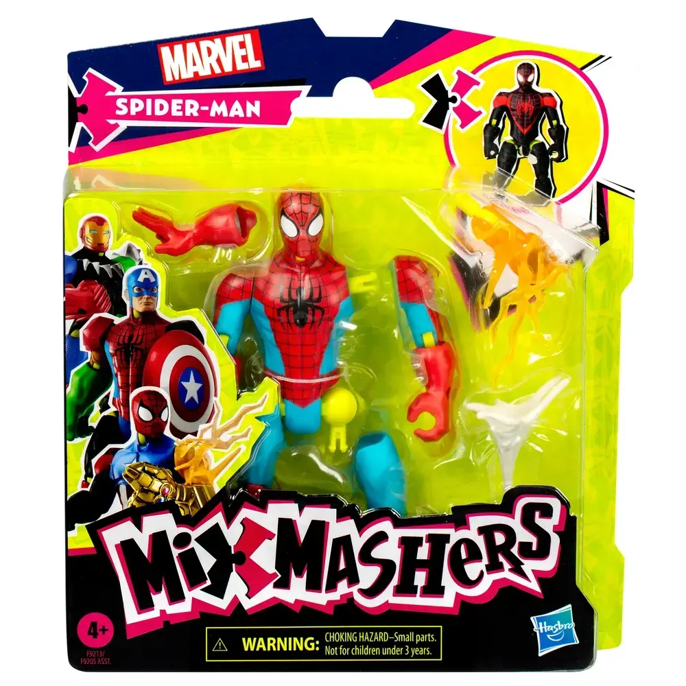 Mixmashers Spiderman basic figur