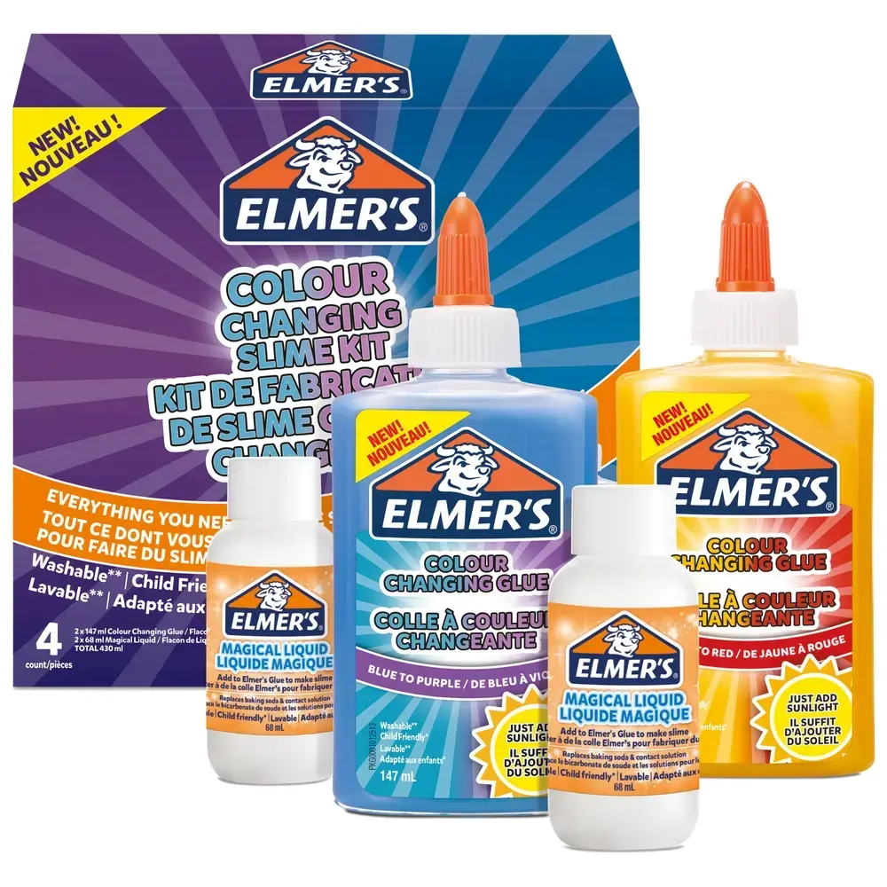 Elmers metallic slime kit