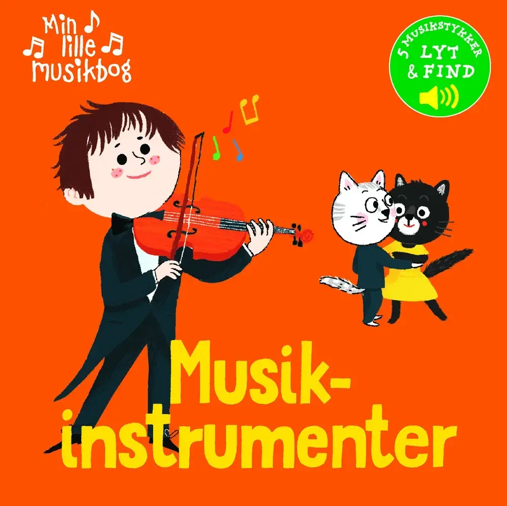 Min lille musikbog: Musikinstrumenter