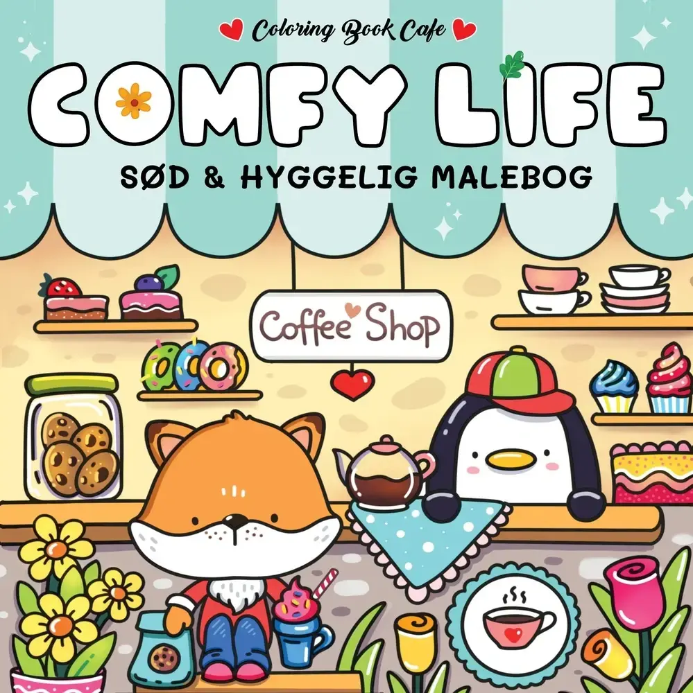 Malebog: Comfy Life - Cozy Coloring