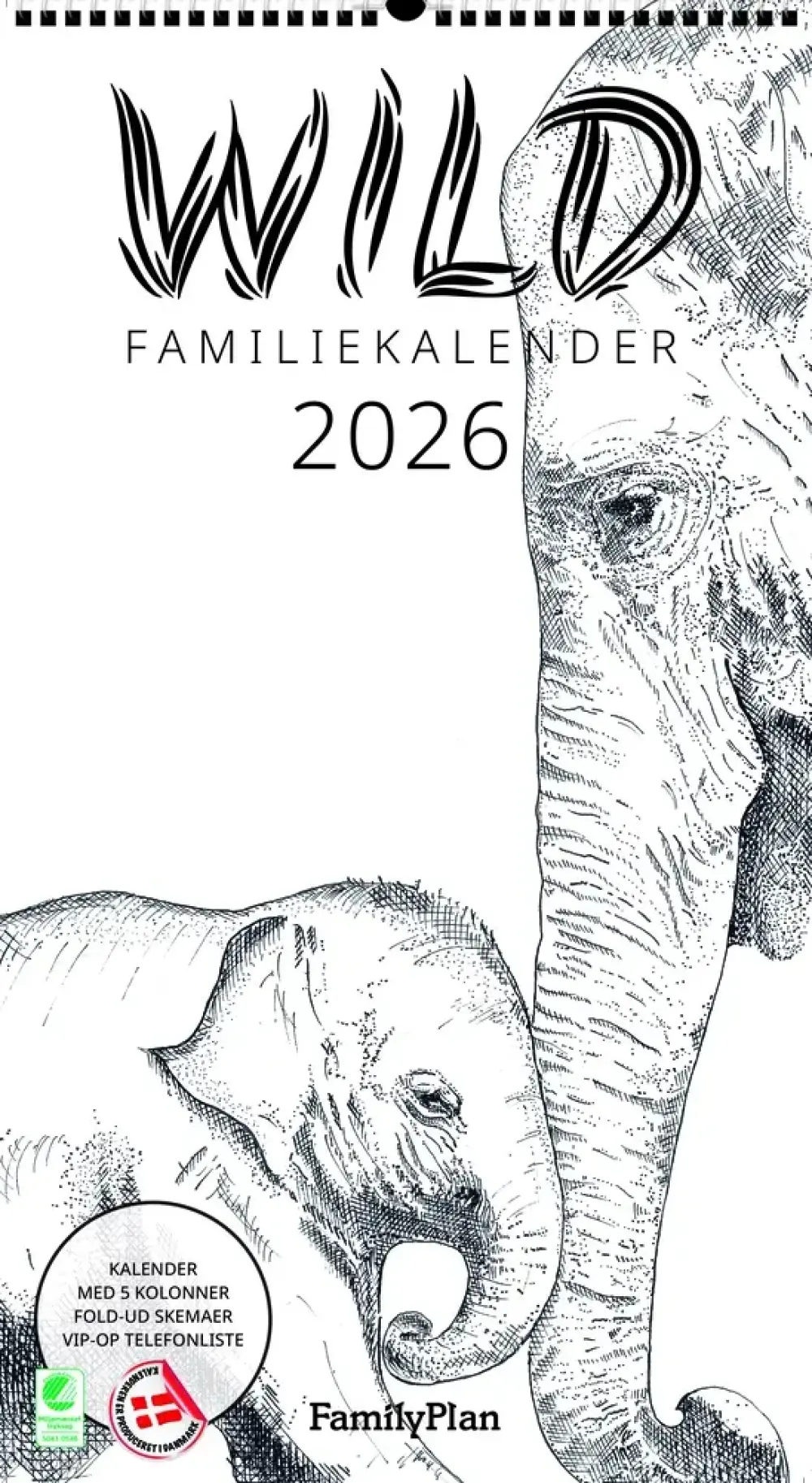 Familyplan Wild 5 Pers 2026