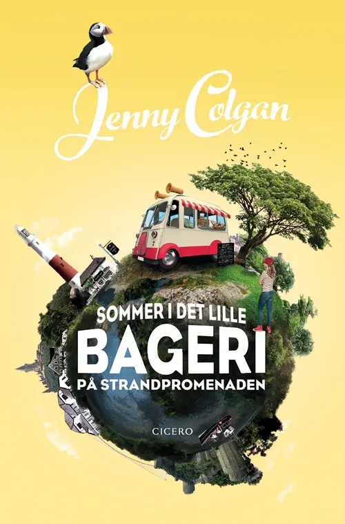 Sommer i det lille bageri på strandpromenaden