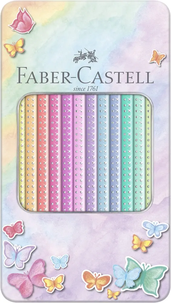 Farveblyant Faber-Castell sparkle 12