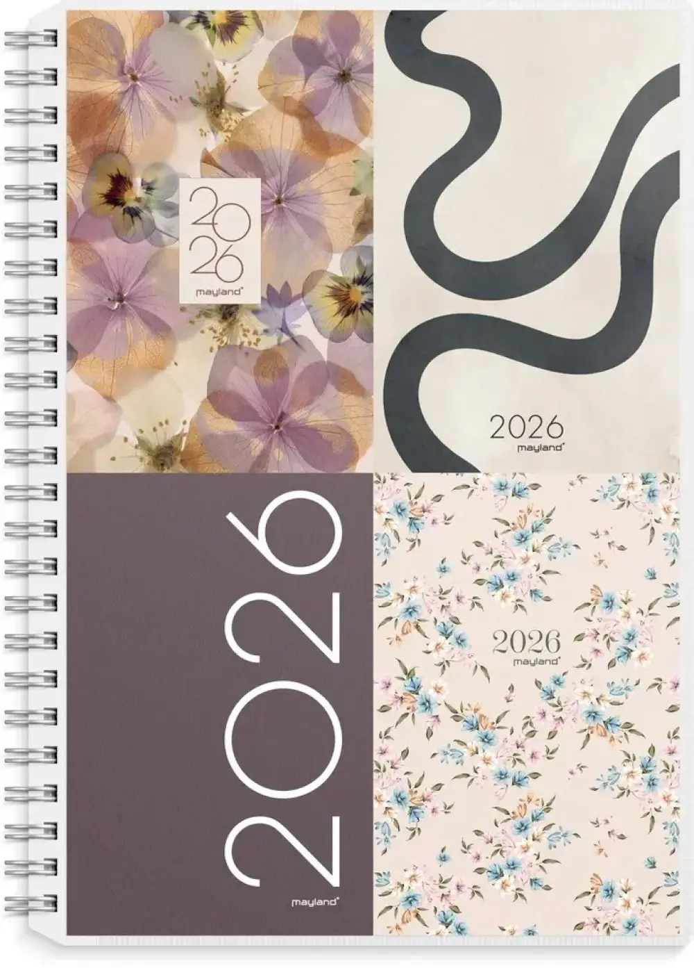 Spiralkalender international 2026 uge a5 