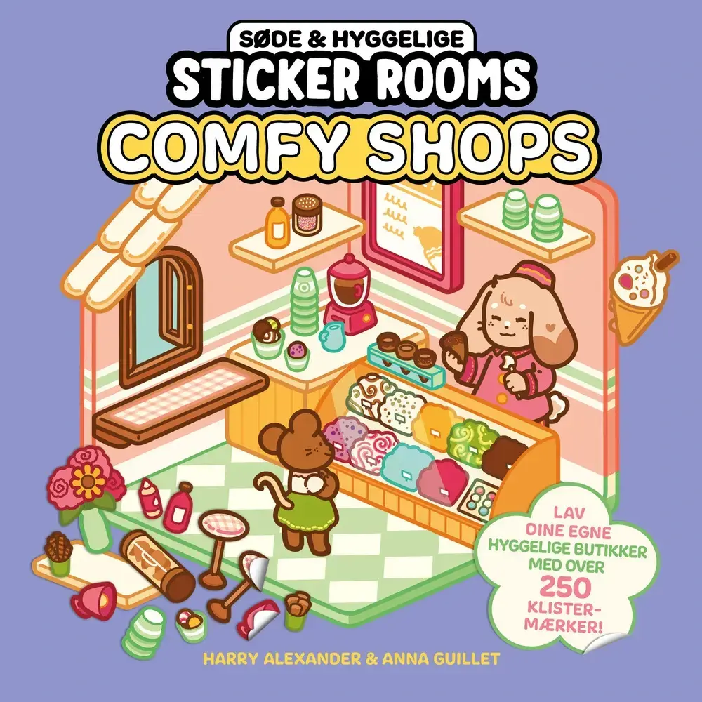 Comfy Shops - Søde og hyggelige Sticker Rooms