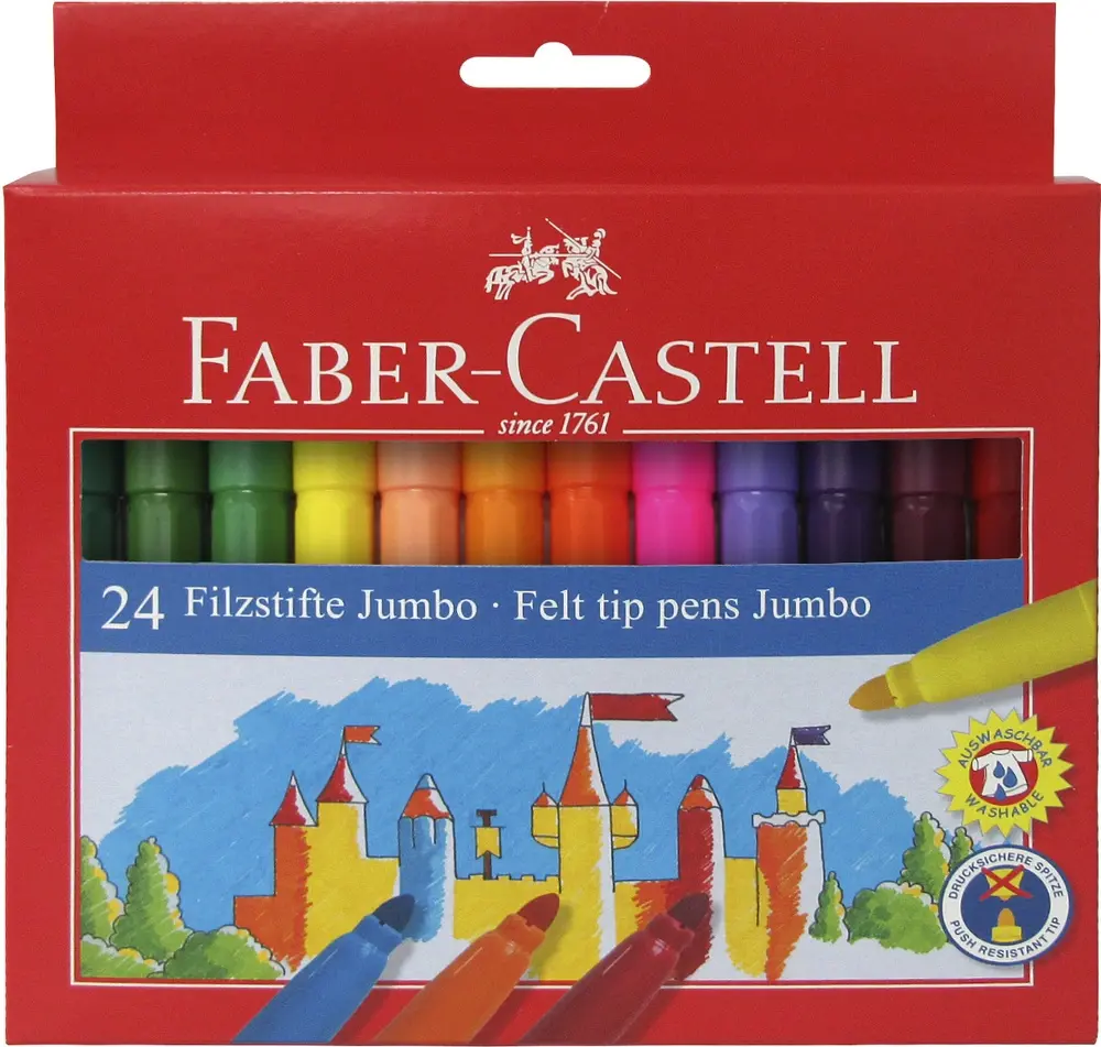 Tusser jumbo Faber-Castell 12ass