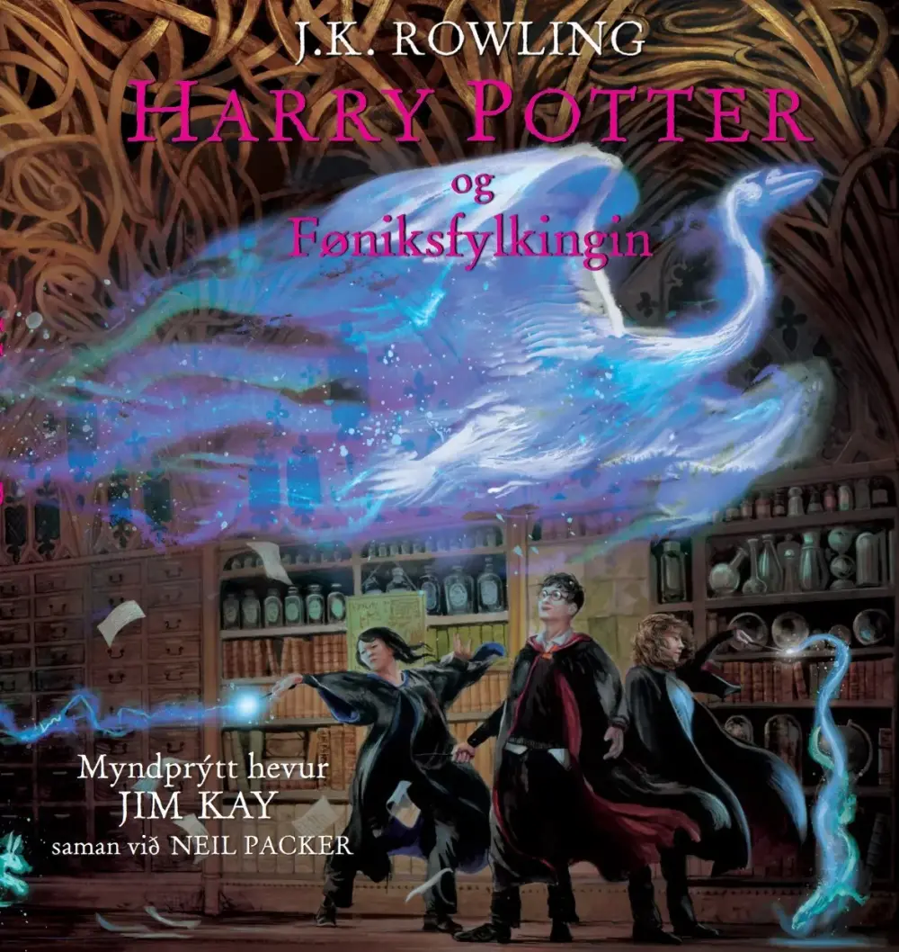 Harry Potter 5 v/myndum - og Føniksfylkingin (5)