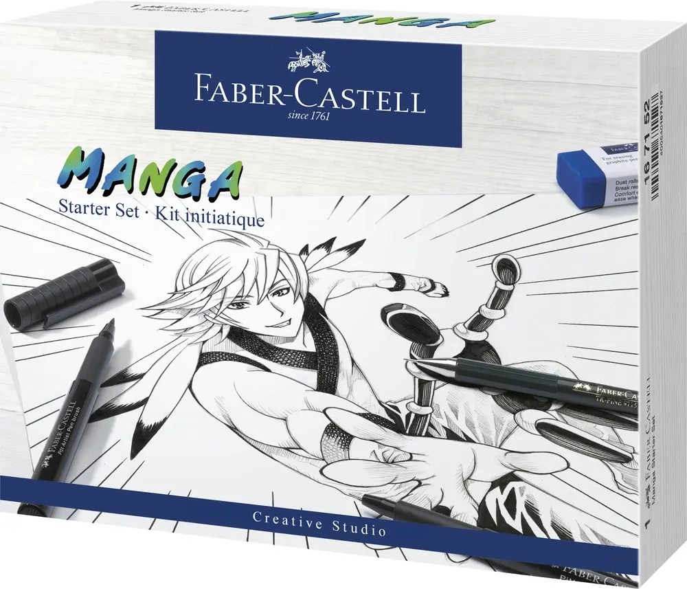 Pitt artist manga Faber-Castell starter sæt