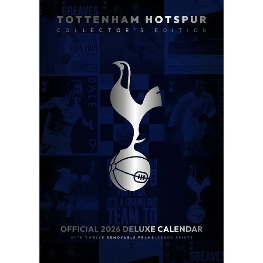 TOTTENHAM HOTSPUR FC 2026 A3 DELUXE CALENDAR