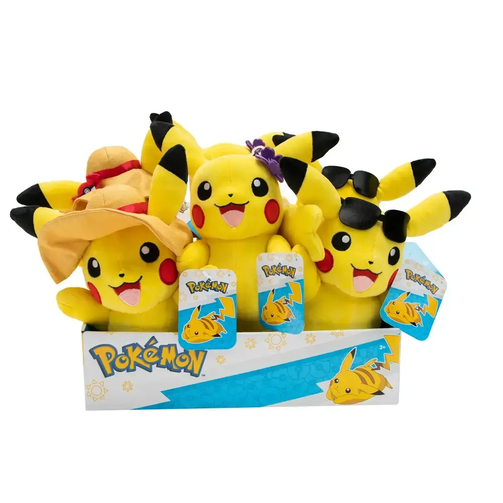 Pokémon Bamse 20 CM SUMMER ass