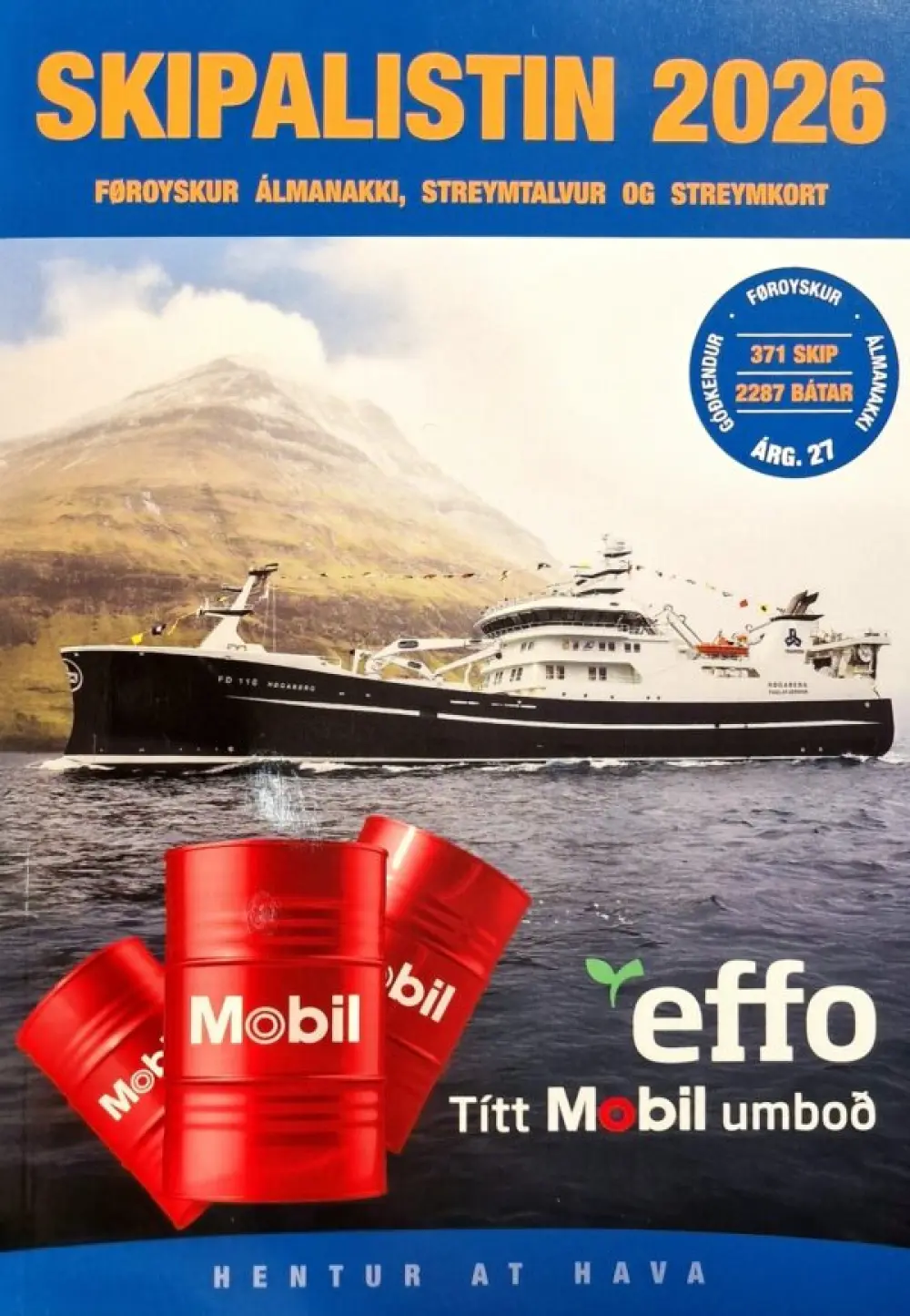 SKIPALISTIN 2026 HEFTUR