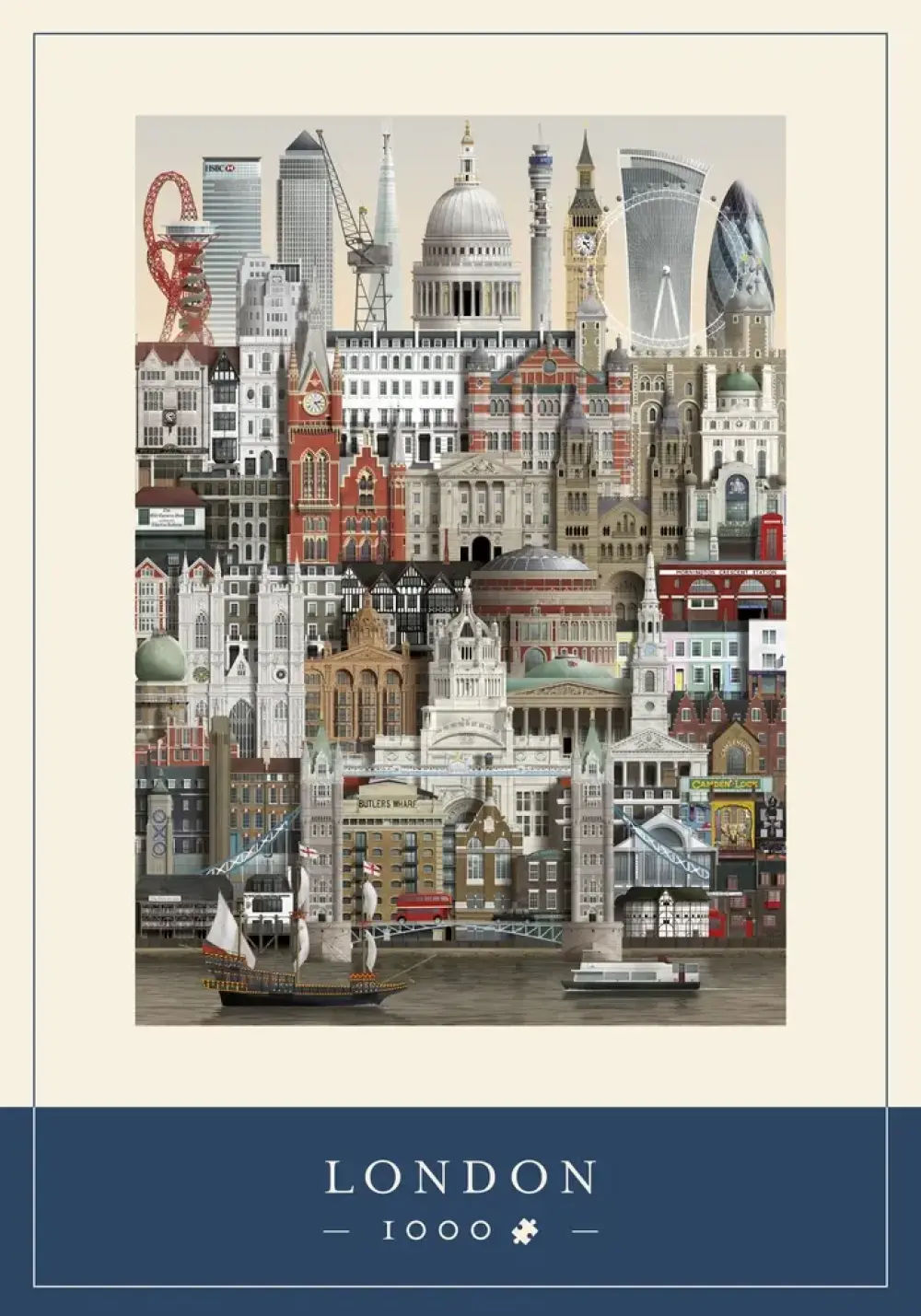 Puslespil danmark 1000 brikker