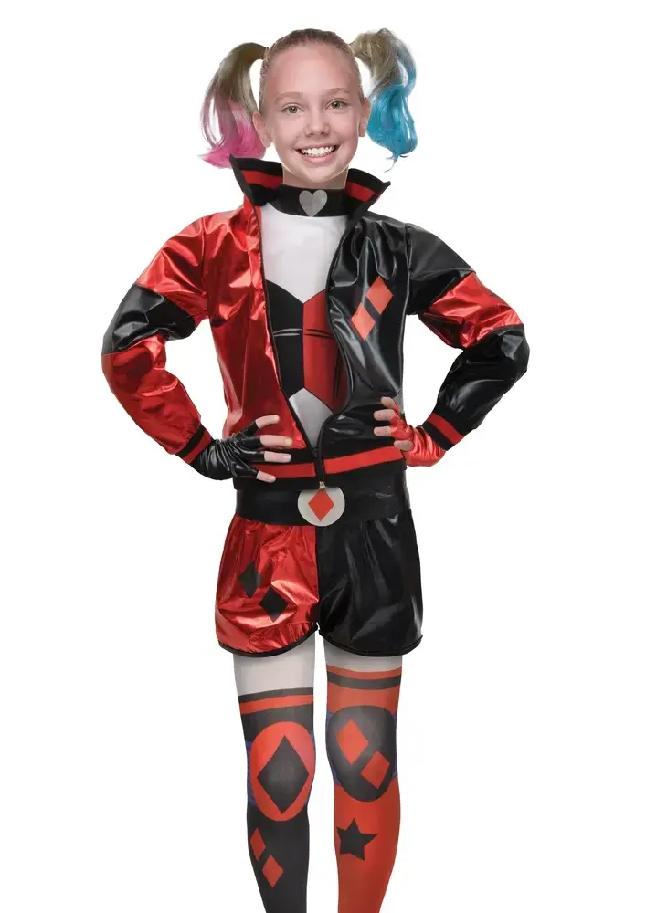 Harley Quinn kostume str.8-10 år