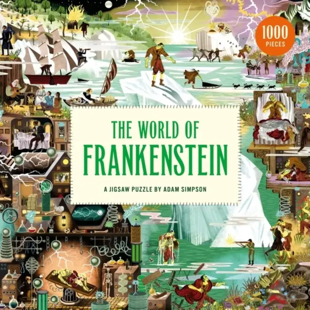 The World Of Frankenstein A Jigsaw Puzzle By Adam Simpson