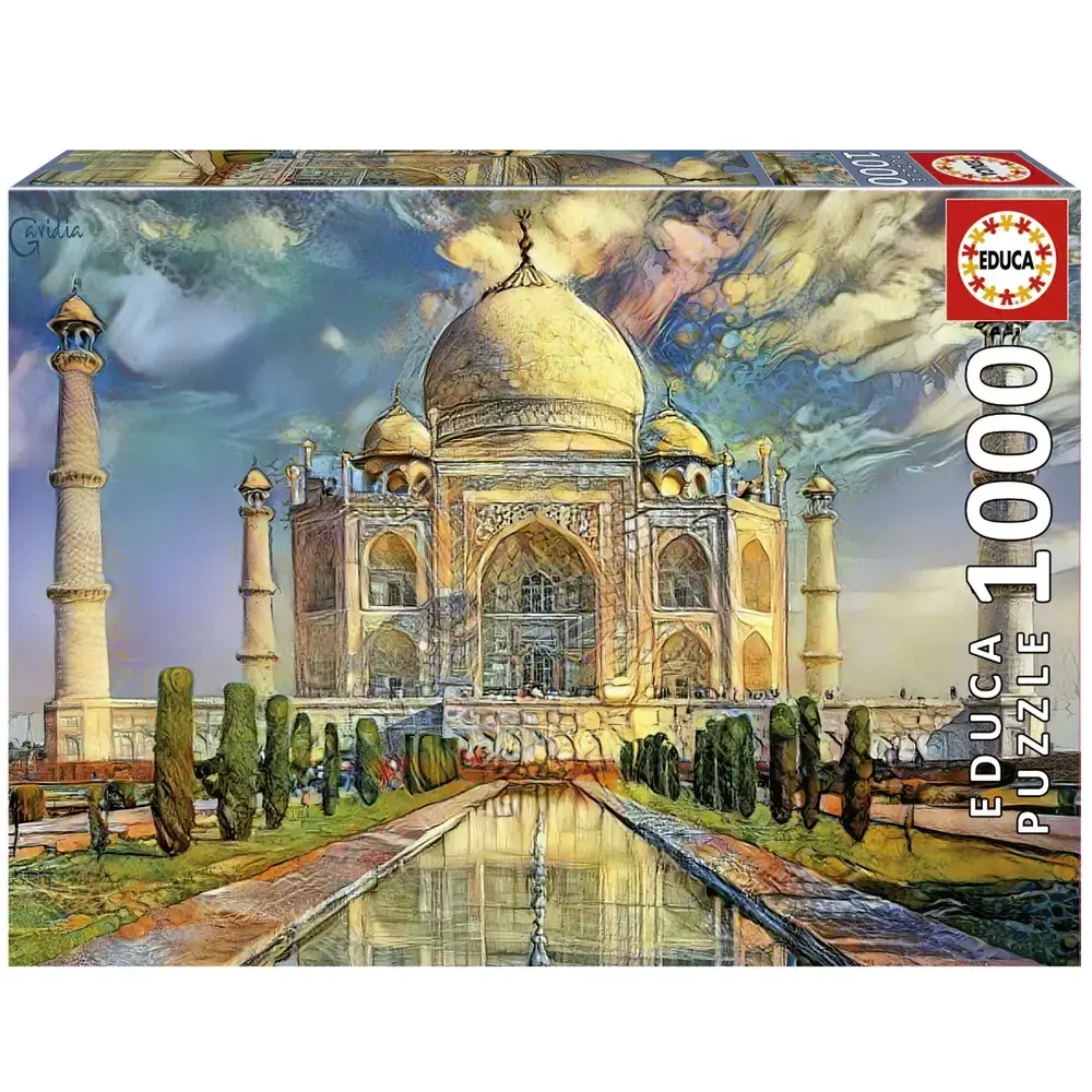 Puslespil Taj Mahal 1000 brikker