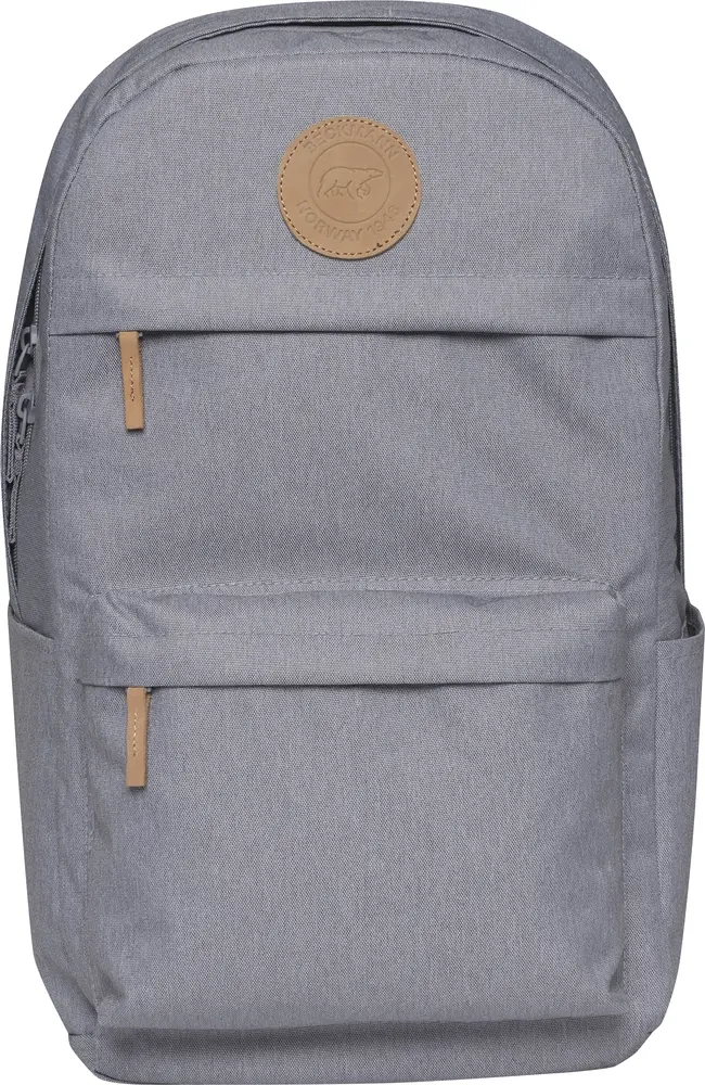 Rygsæk Beckmann city max grey 34 liter m/brystrem