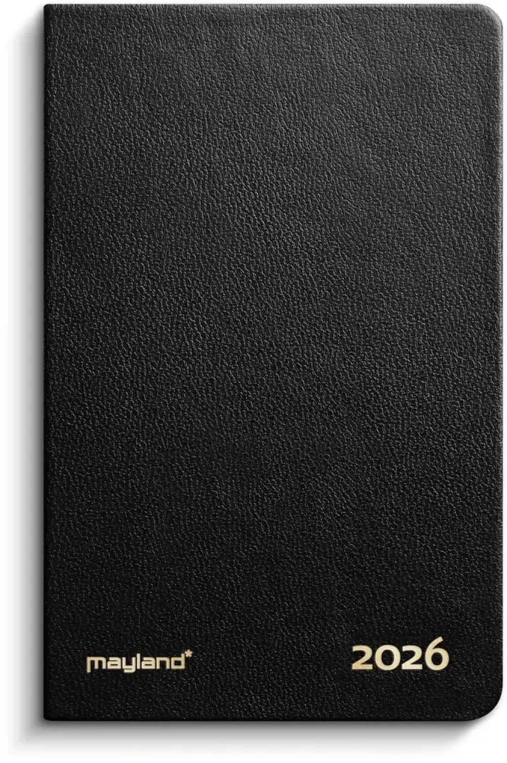 Lommekalender 2026 kunstskind sort 