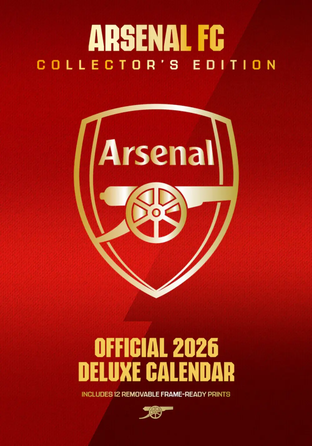 ARSENAL FC 2026 A3 DELUXE CALENDAR