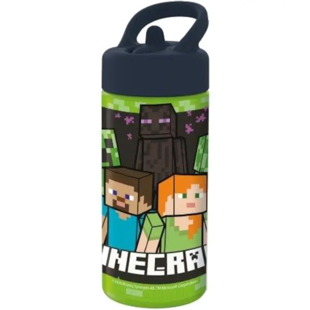 Minecraft sipper vandflaske 410 ml