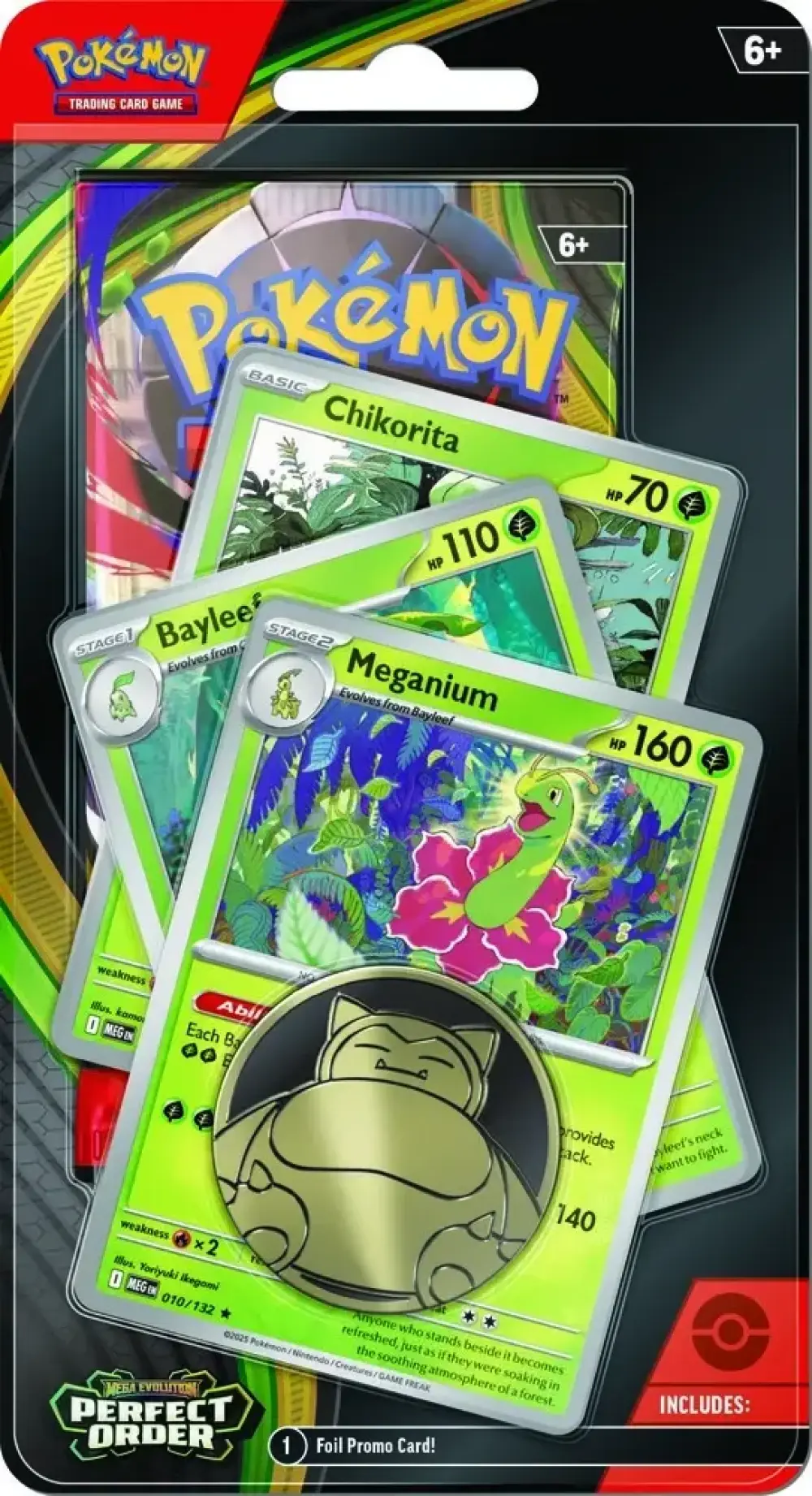 Pokémon Mega Evolution 3 Premium Checklane, Perfekt order ass