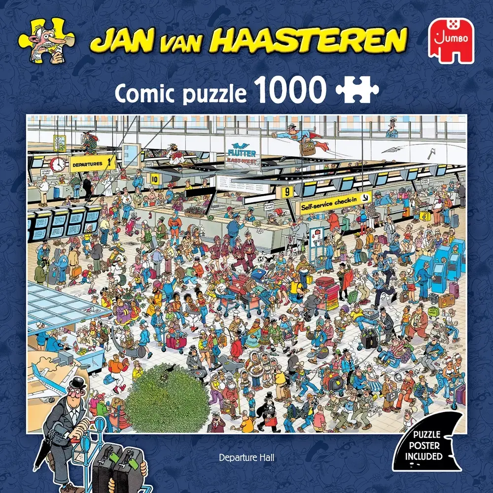 PUSLESPIL JVH DEPATURE HALL 1000 BRIKKER