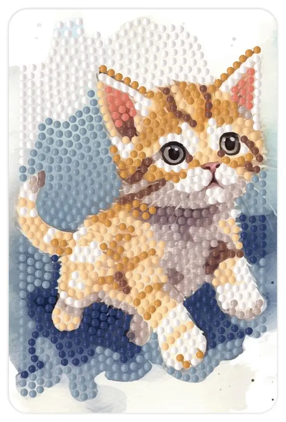 Diamond art kat 10 x 15 cm