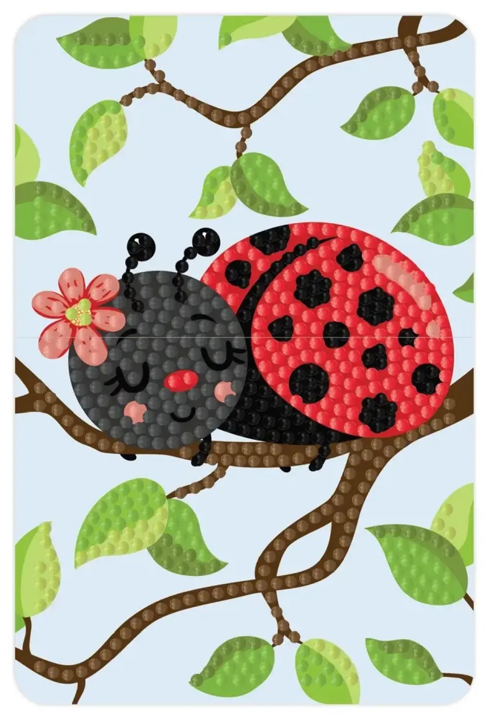 Diamond art kat 10 x 15 cm