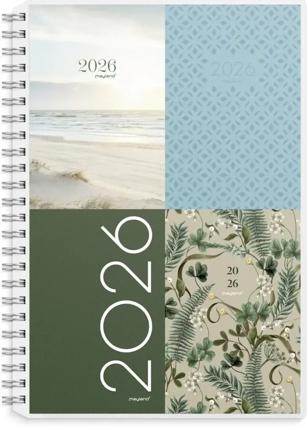 Spiralkalender 2026 uge a5 m/4 illu