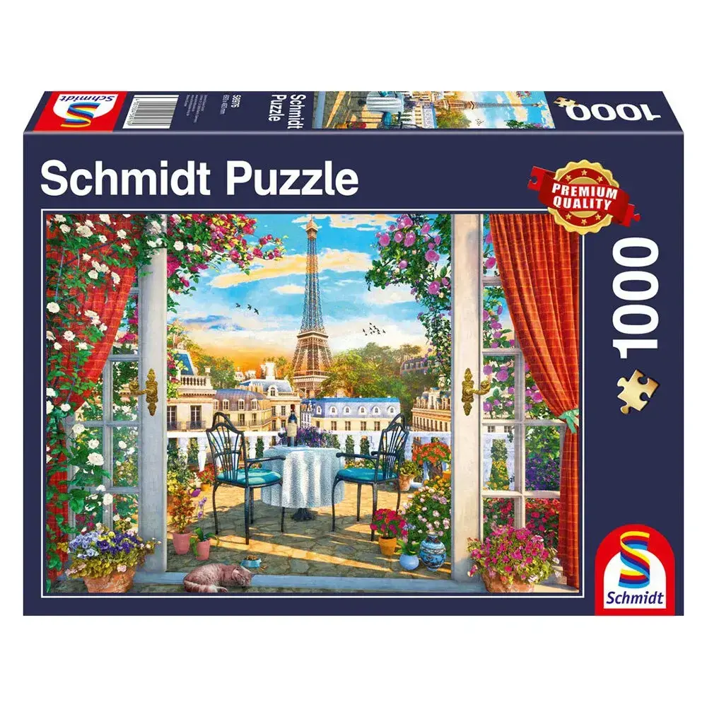 Puslespil A terrace in Paris 1000 brikker