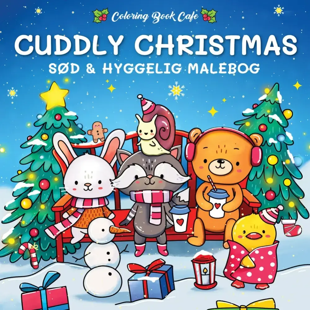 Malebog: Cuddly Christmas - Cozy Coloring