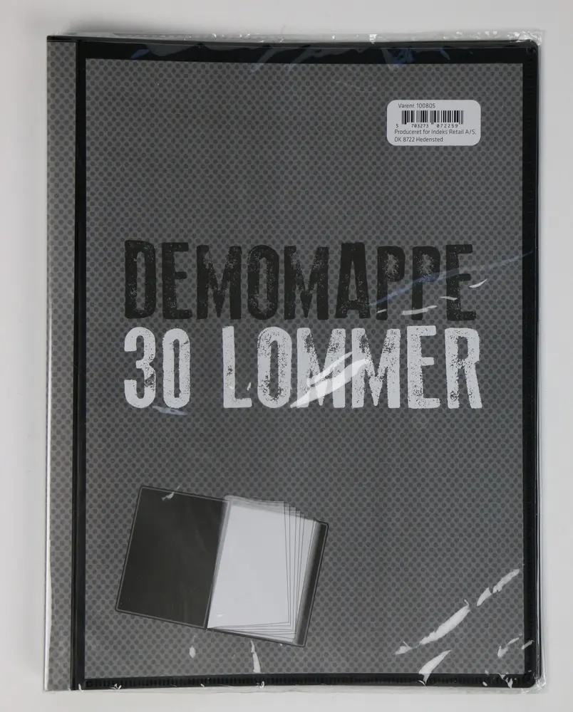 Demomappe Relief med 30 lommer