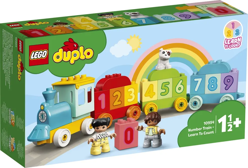 10954 LEGO DUPLO My First Tog med tal – lær at tælle