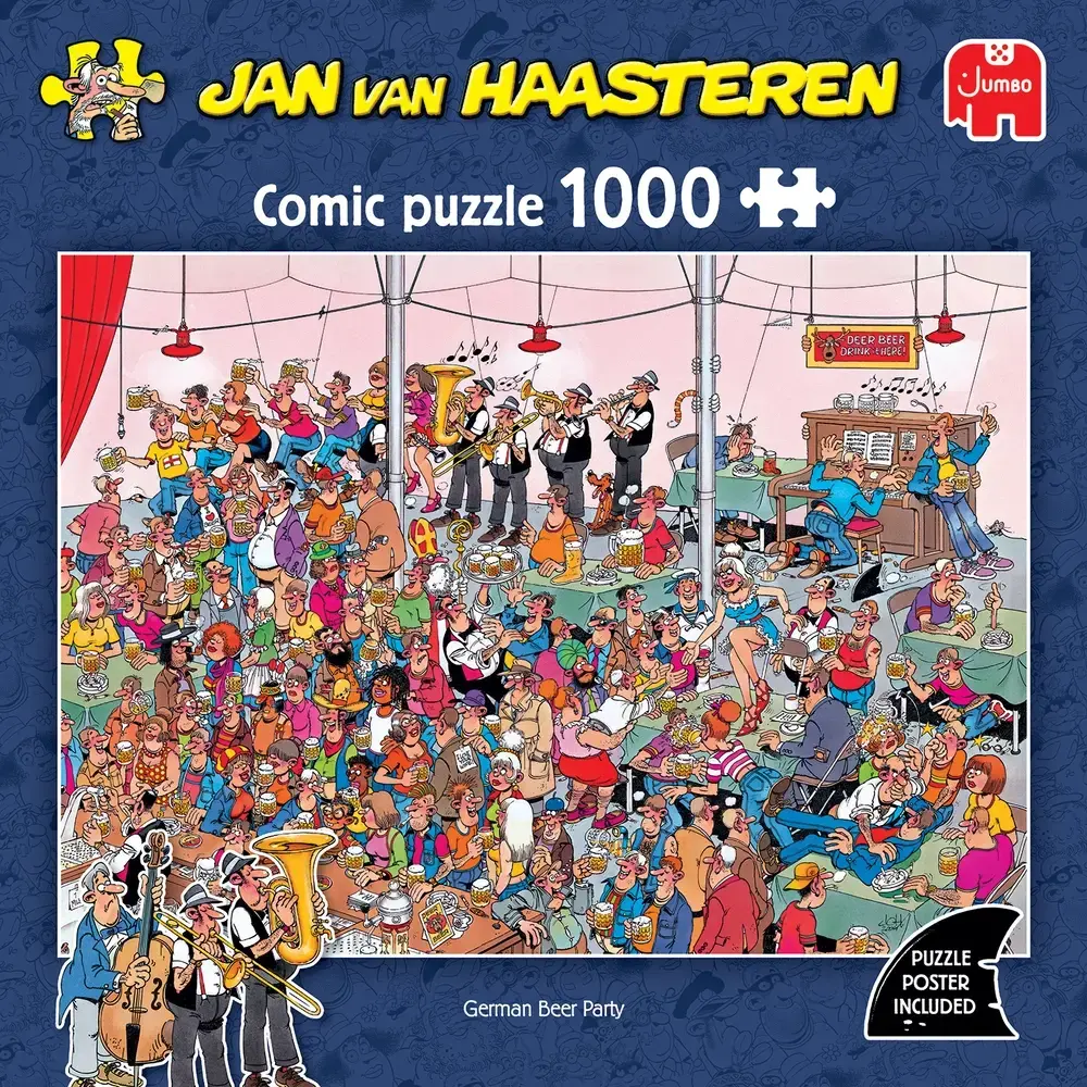 PUSLESPIL JVH GERMAN BEER PARTY 1000 BRIKKER