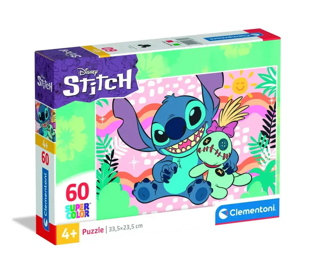 Puslespil Stitch 60 brikker