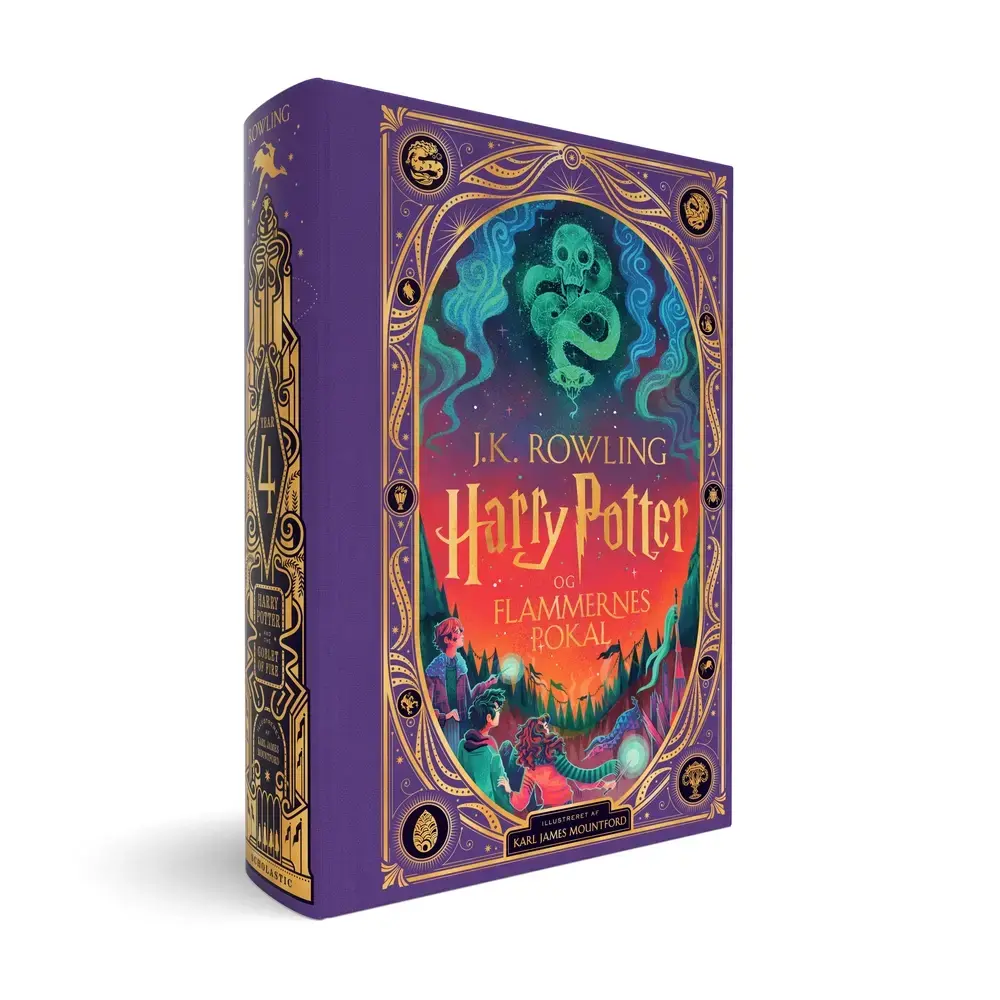 Harry Potter 4 - Harry Potter og Flammernes Pokal - pragtudgave