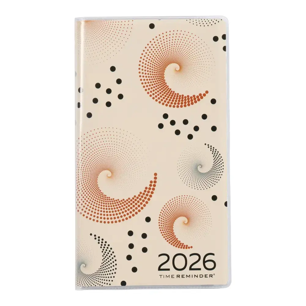 Månedskalender 2026 Geometrisk Mønster