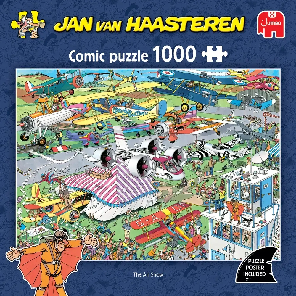 PUSLESPIL JVH THE AIR SHOW 1000 BRIKKER