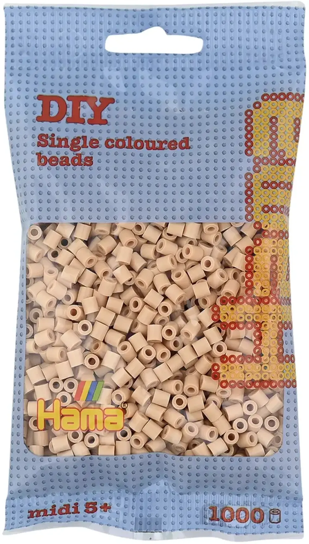 Hama midi perler 1000 stk beige 27
