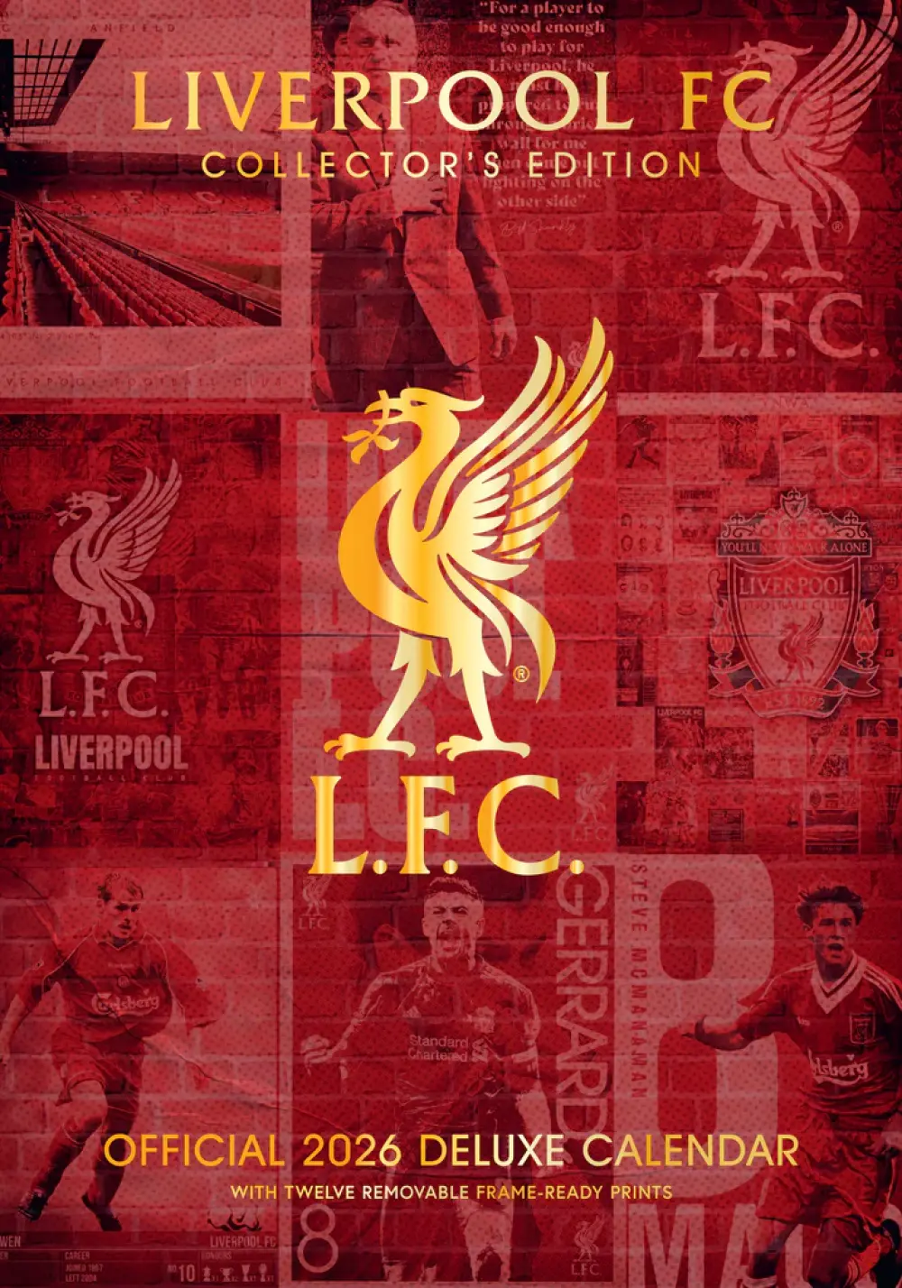 LIVERPOOL FC 2026 A3 DELUXE CALENDAR