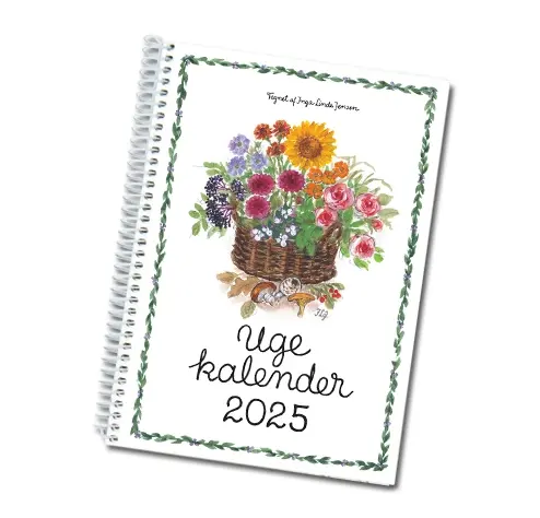 Ugekalender A5 2025