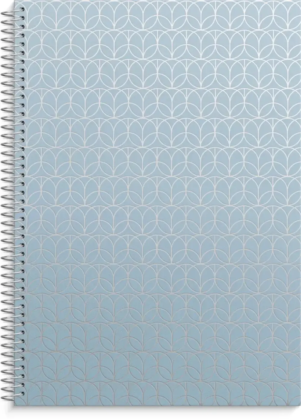 Notesbog A4 Circles/BLUE KARTON 160 linjeret sider