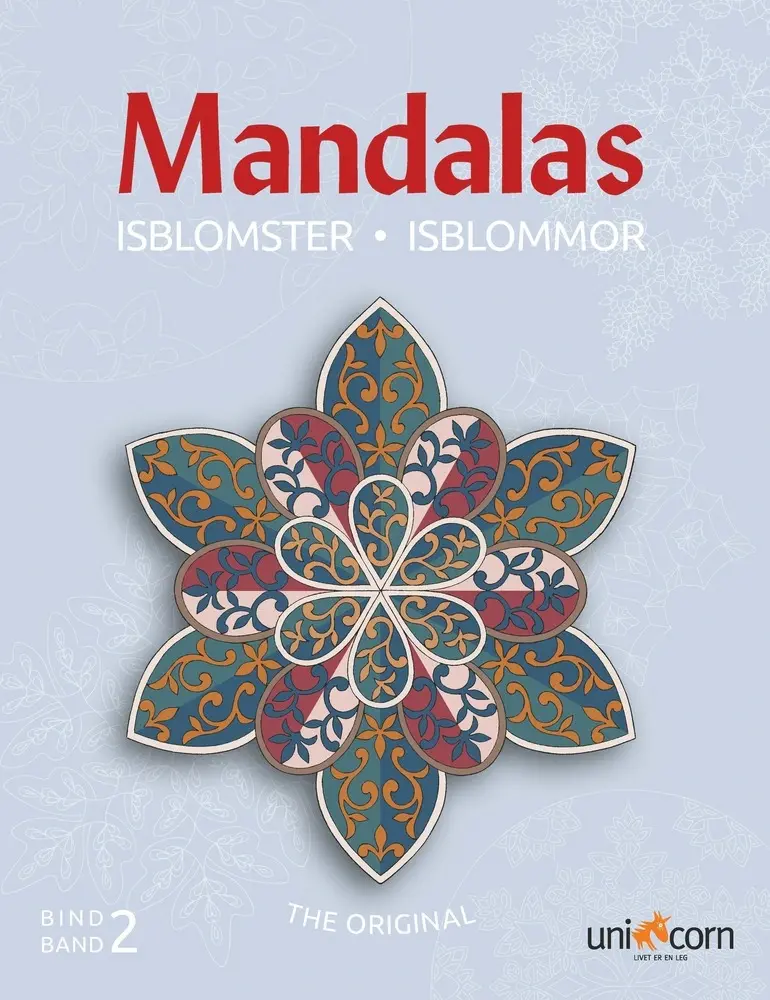 Mandalas med Isblomster Bind 2