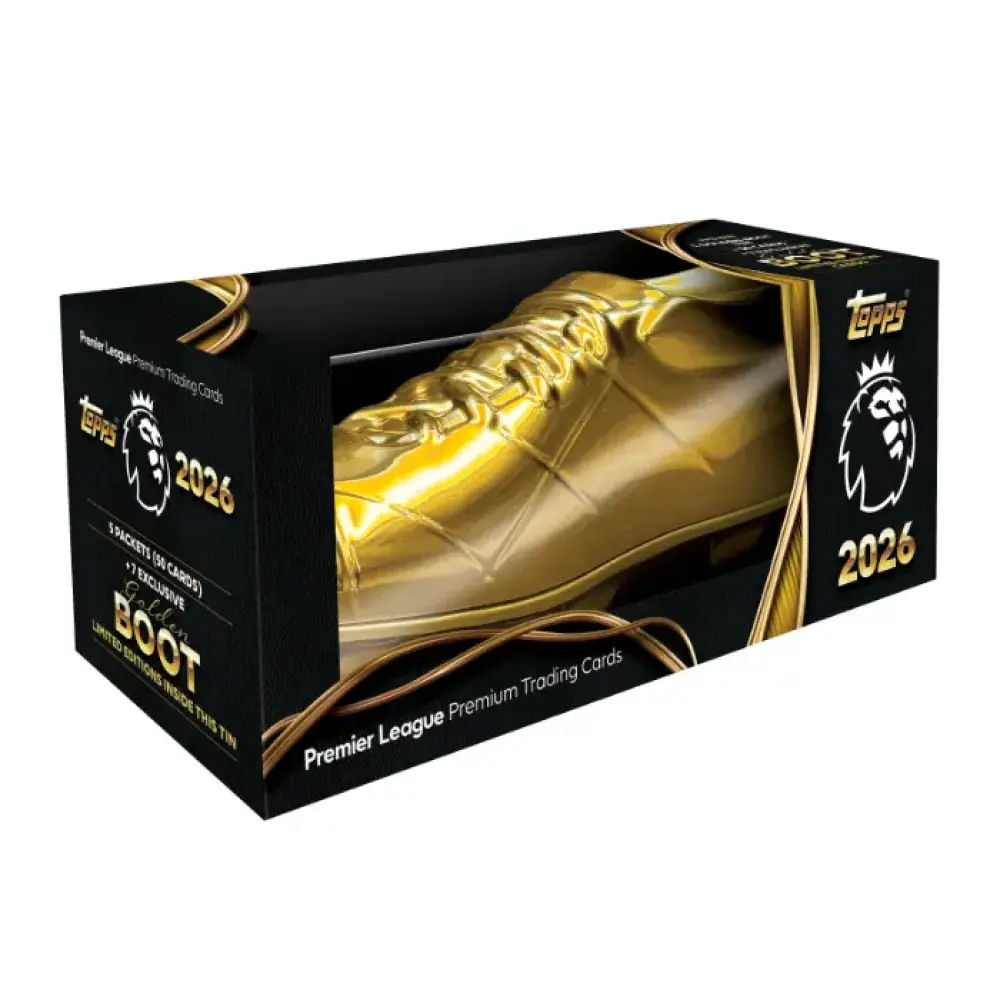 TOPPS PREMIER LEAGUE GOLDEN BOOT TIN W2