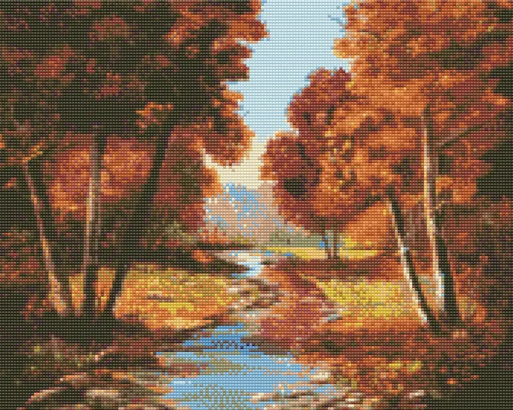 Diamond art hav M/solnedgang 40 x 50 cm