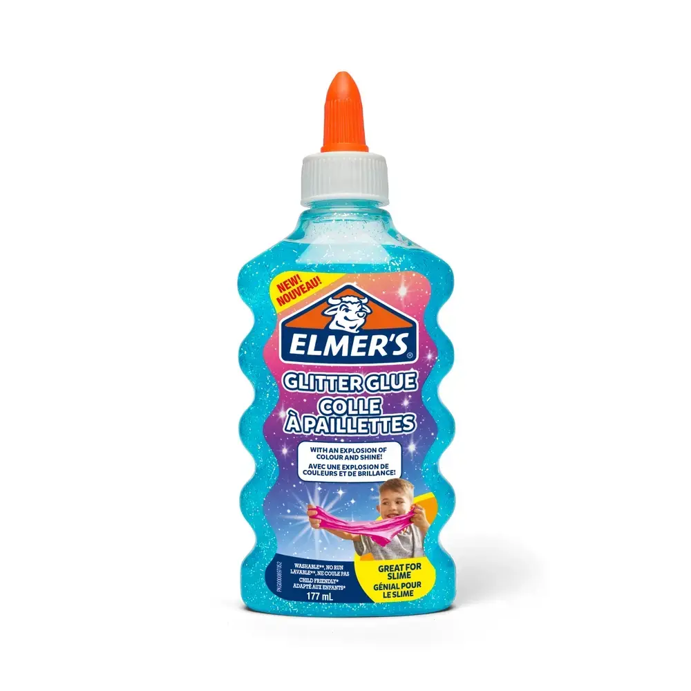 Elmers glitterlim blå 177 ml