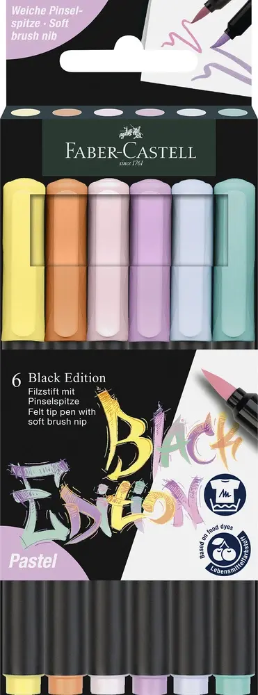 Markers black edition Faber-Castell