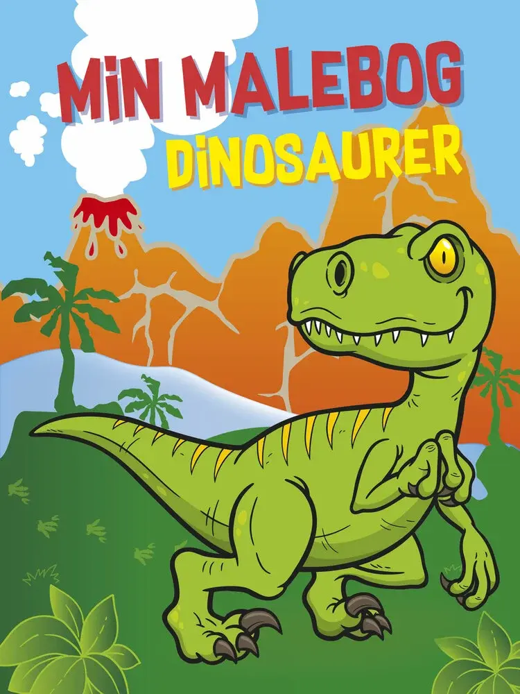 Min malebog: Dinosaurer