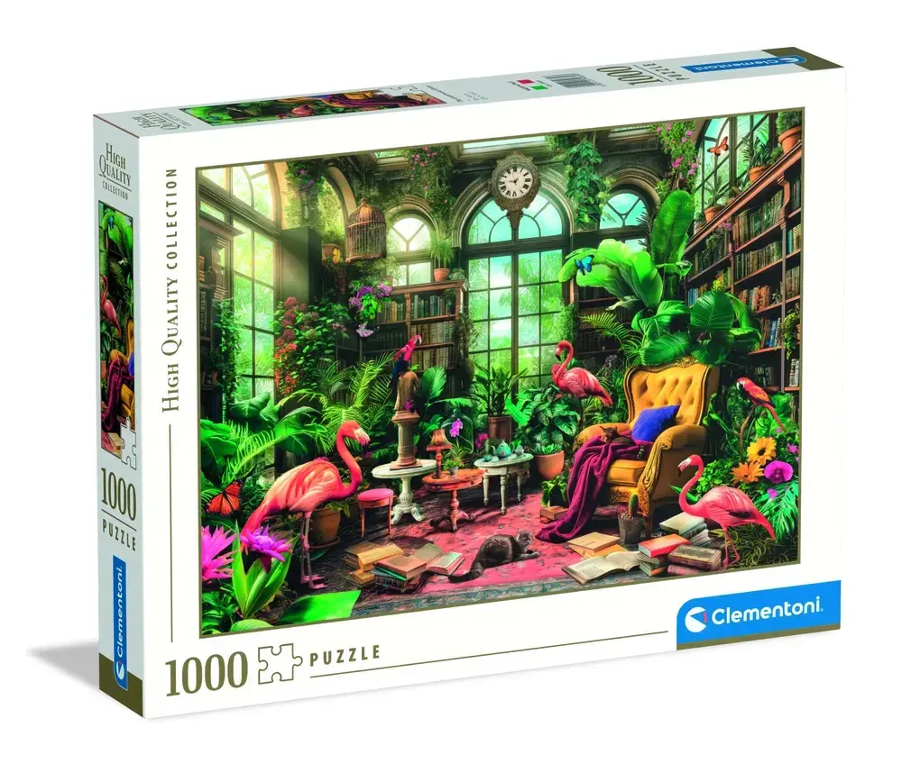 Puslespil The Greenhouse Library 1000 brikker