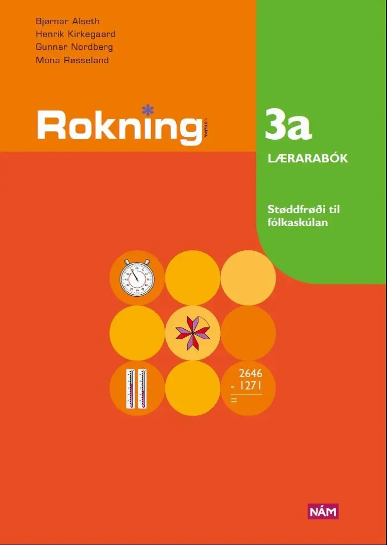 Rokning 3a, Lærarabók